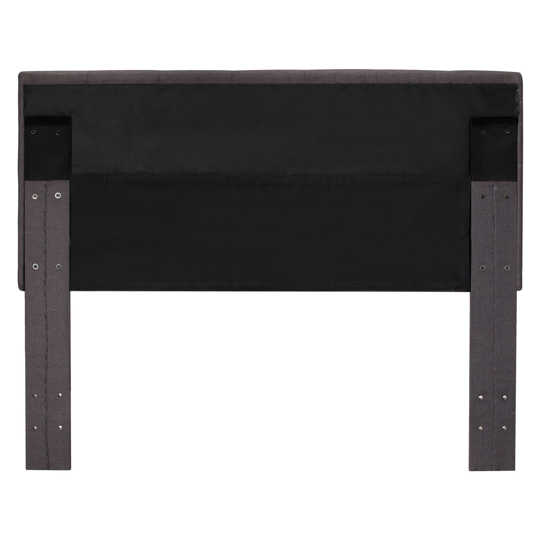 Gray Upholstered Full/Queen Headboard Z39748