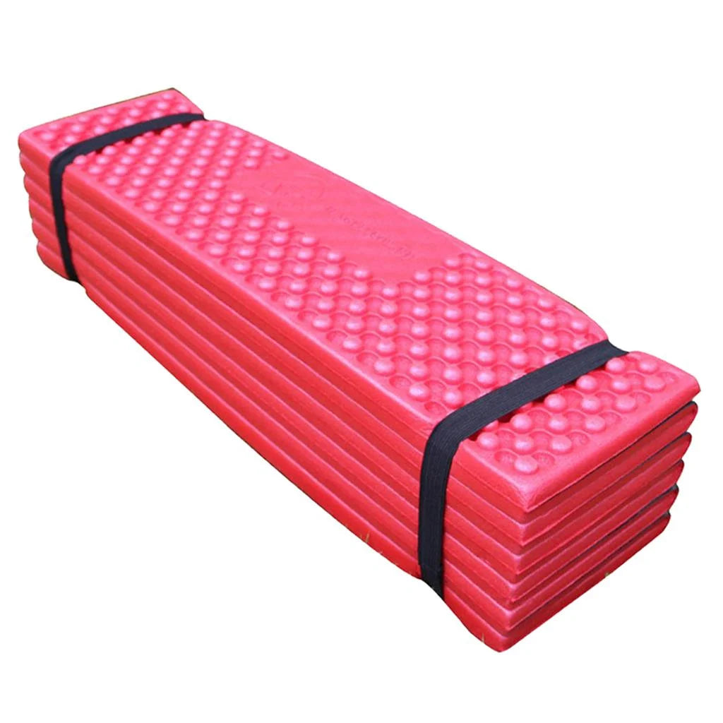 Red Portable Folding Camping Mat U6672