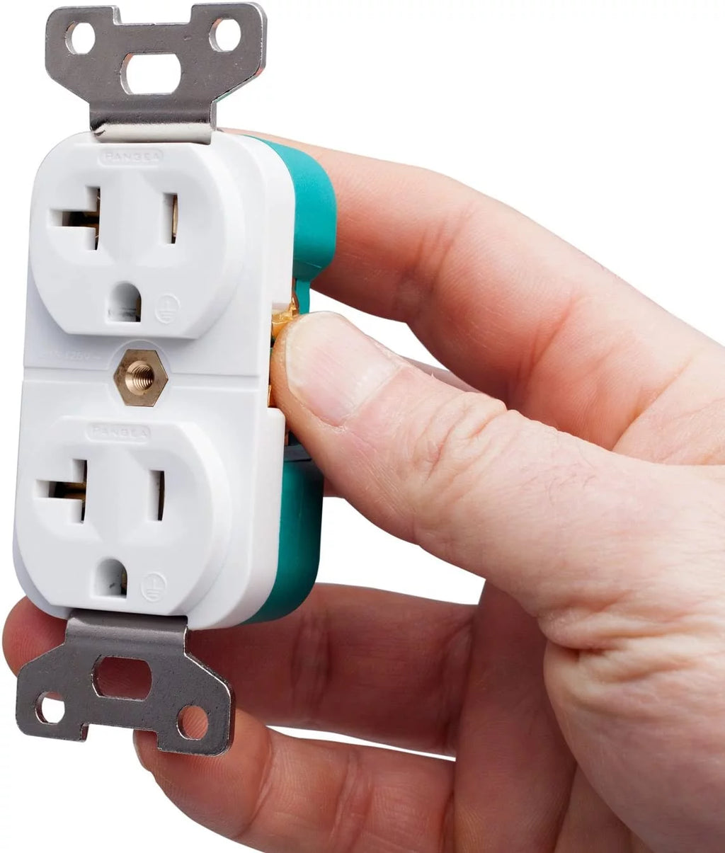 White AC Outlet F466985