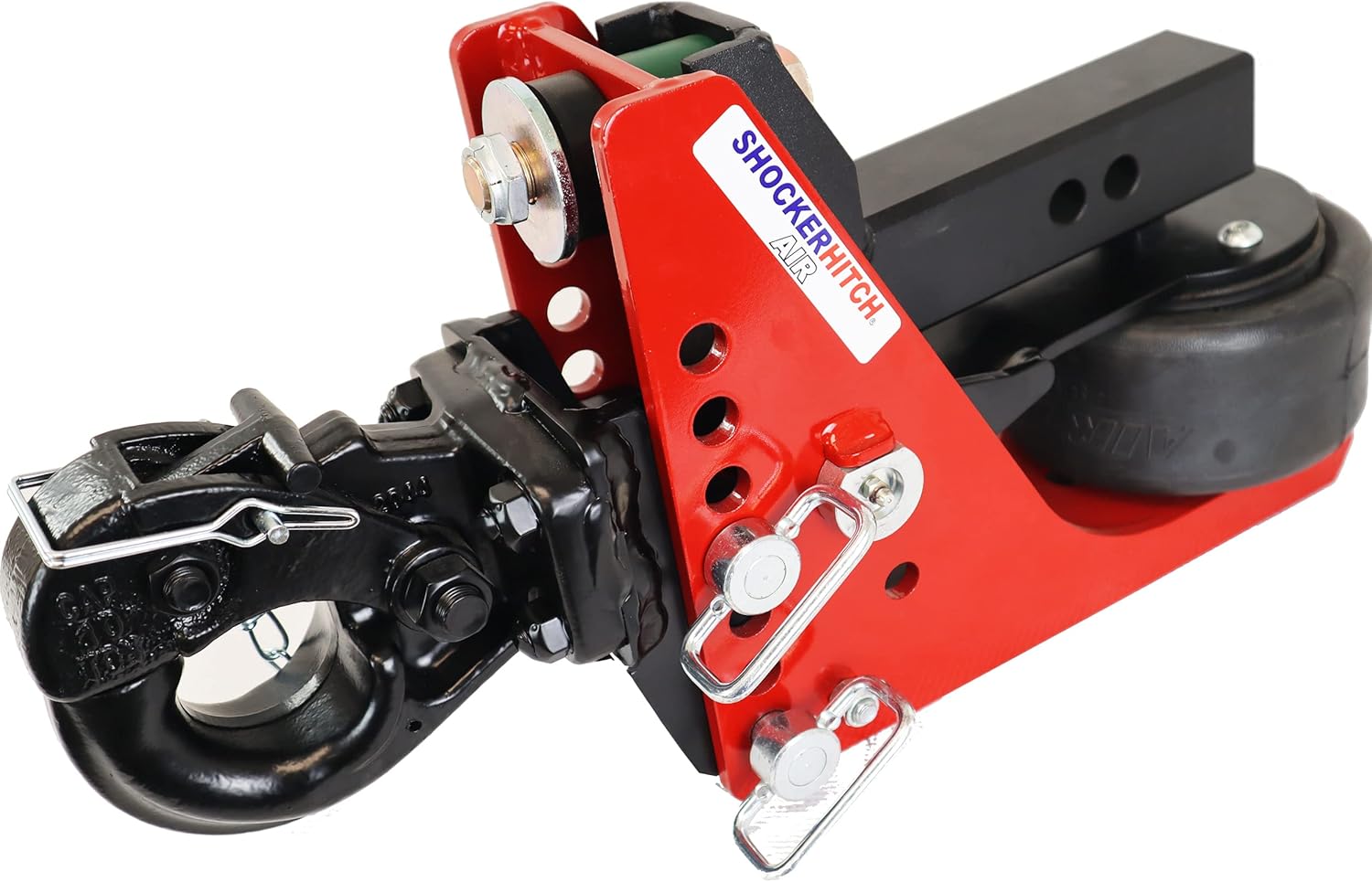 Adjustable Air Pintle Hitch for 2" Hitch K1648