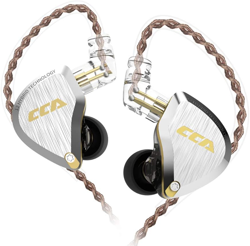 5BA+1DD Hybrid HiFi Stereo In-Ear Monitors with Detachable Cable (Dream Blue) B7872
