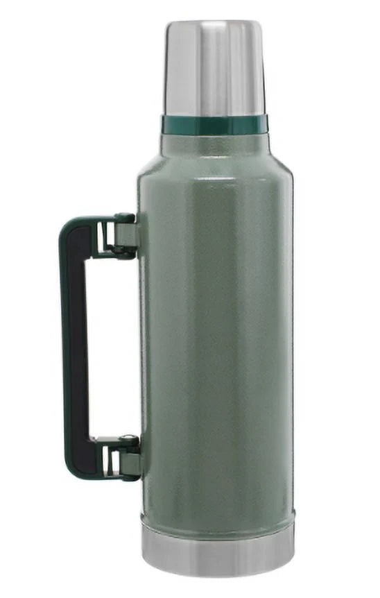 2 QT Hammertone Green Bottle S267