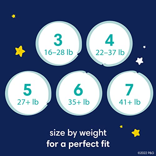 Size 4 Disposable Baby Diapers, 58 Count K790