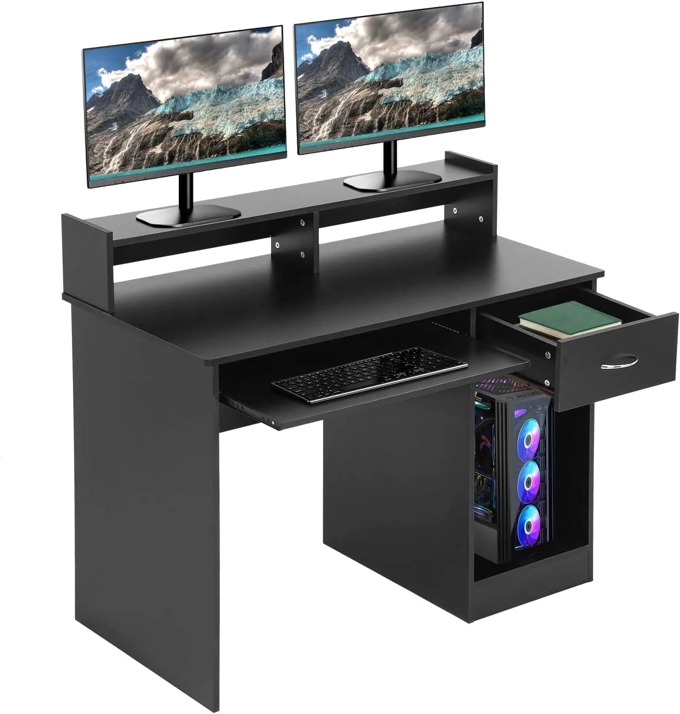 Small Desk with Drawer and Keyboard Tray I8460