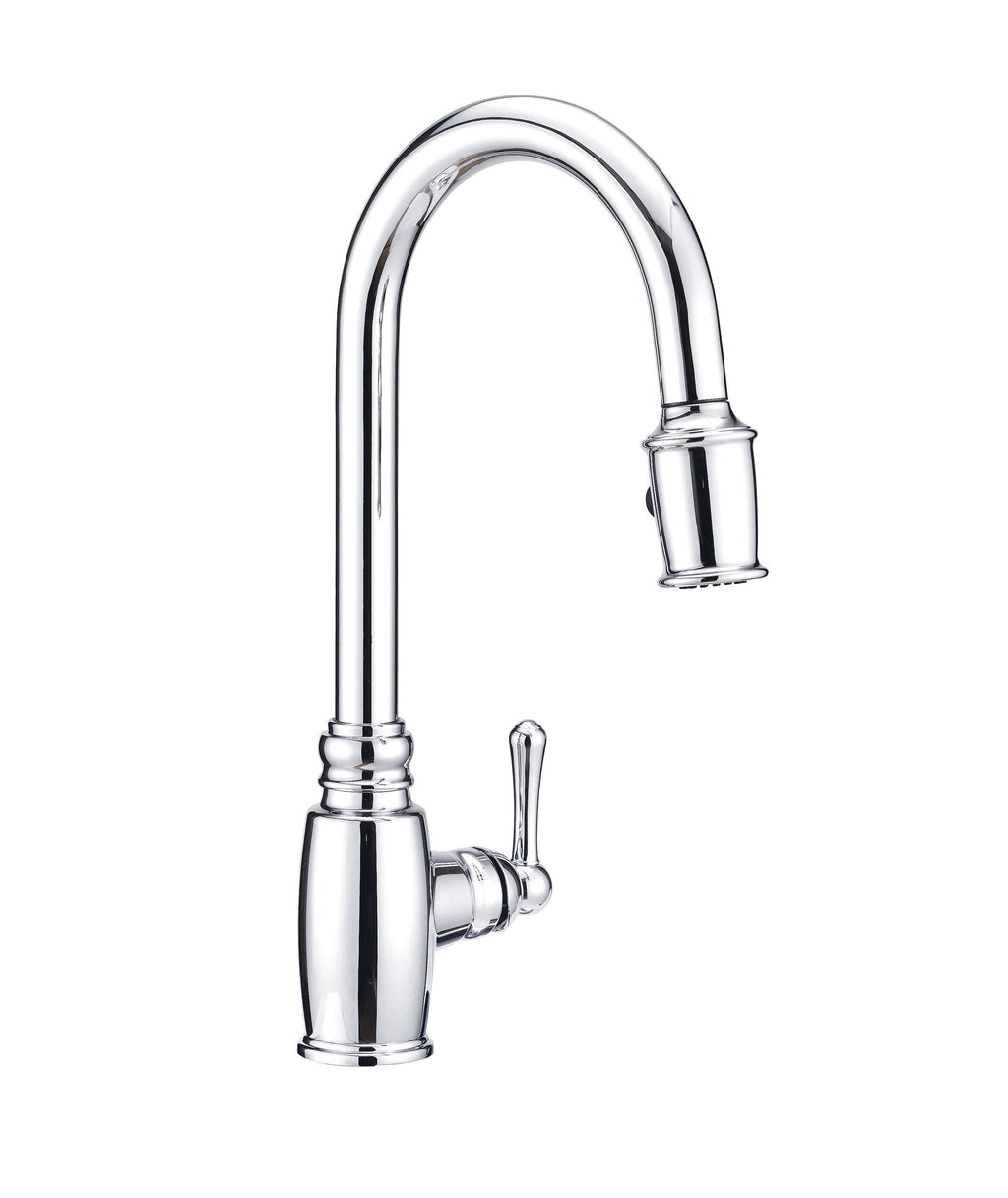 Chrome Single Handle Pull-Down Kitchen Faucet Z4030