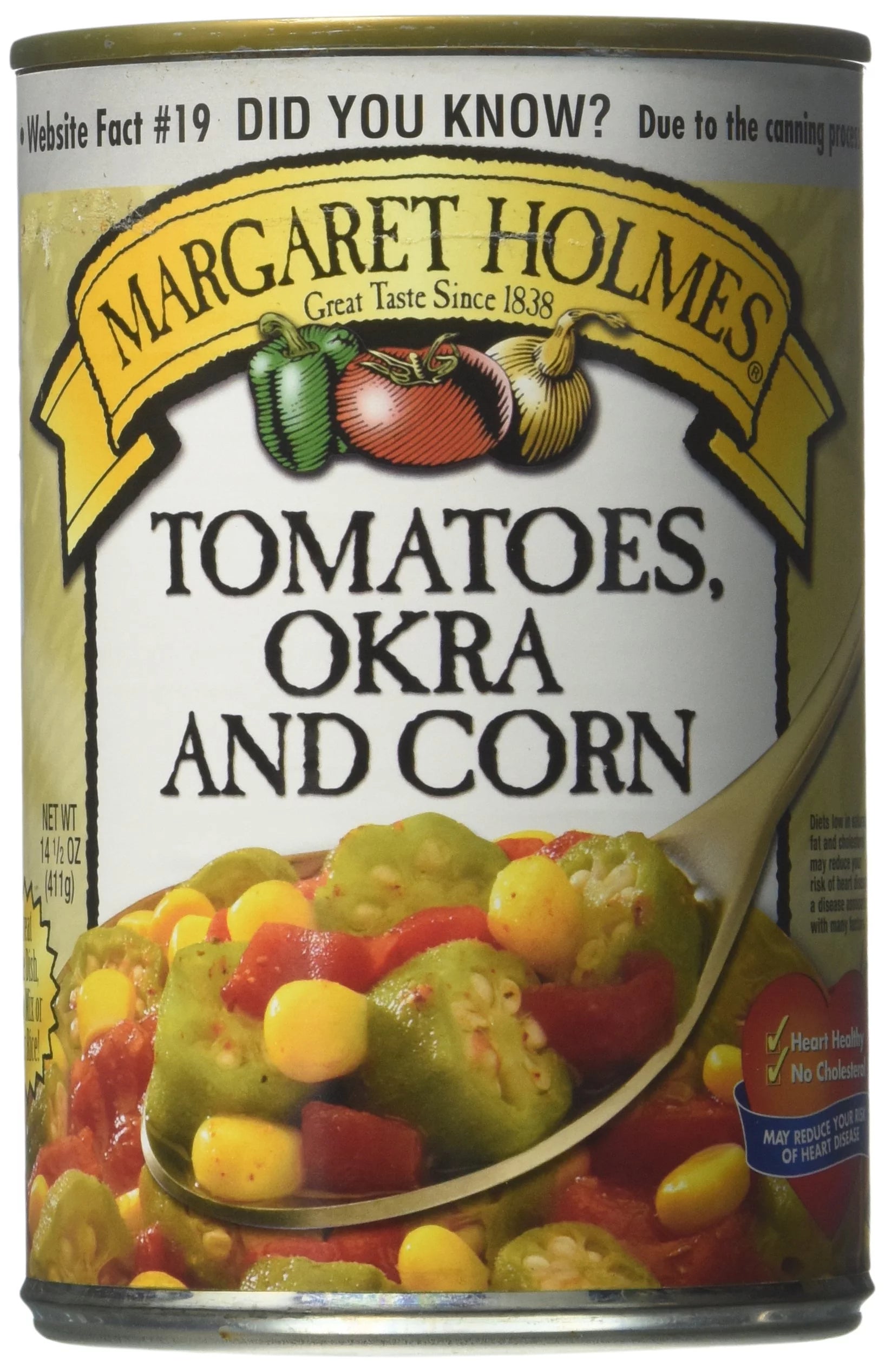 14.5 Oz Can Tomato Okra & Corn (Pack of 6) Y11975
