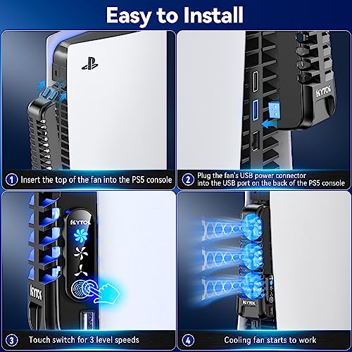 PS5 Cooling Fan with USB HUB M499652