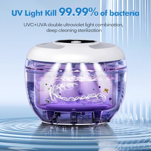 Black 200ML Ultrasonic Retainer Cleaner W278