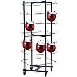 Rolling Football Helmet Rack J791403
