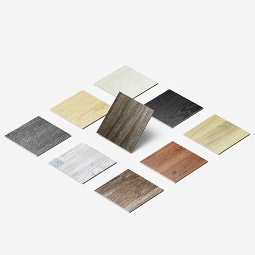 Peel and Stick Vinyl Flooring 36pcs 6"×36" Wood Effect Waterproof X872