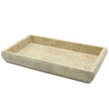 Champagne Marble Stone Guest Towel Vanity Tray E8550