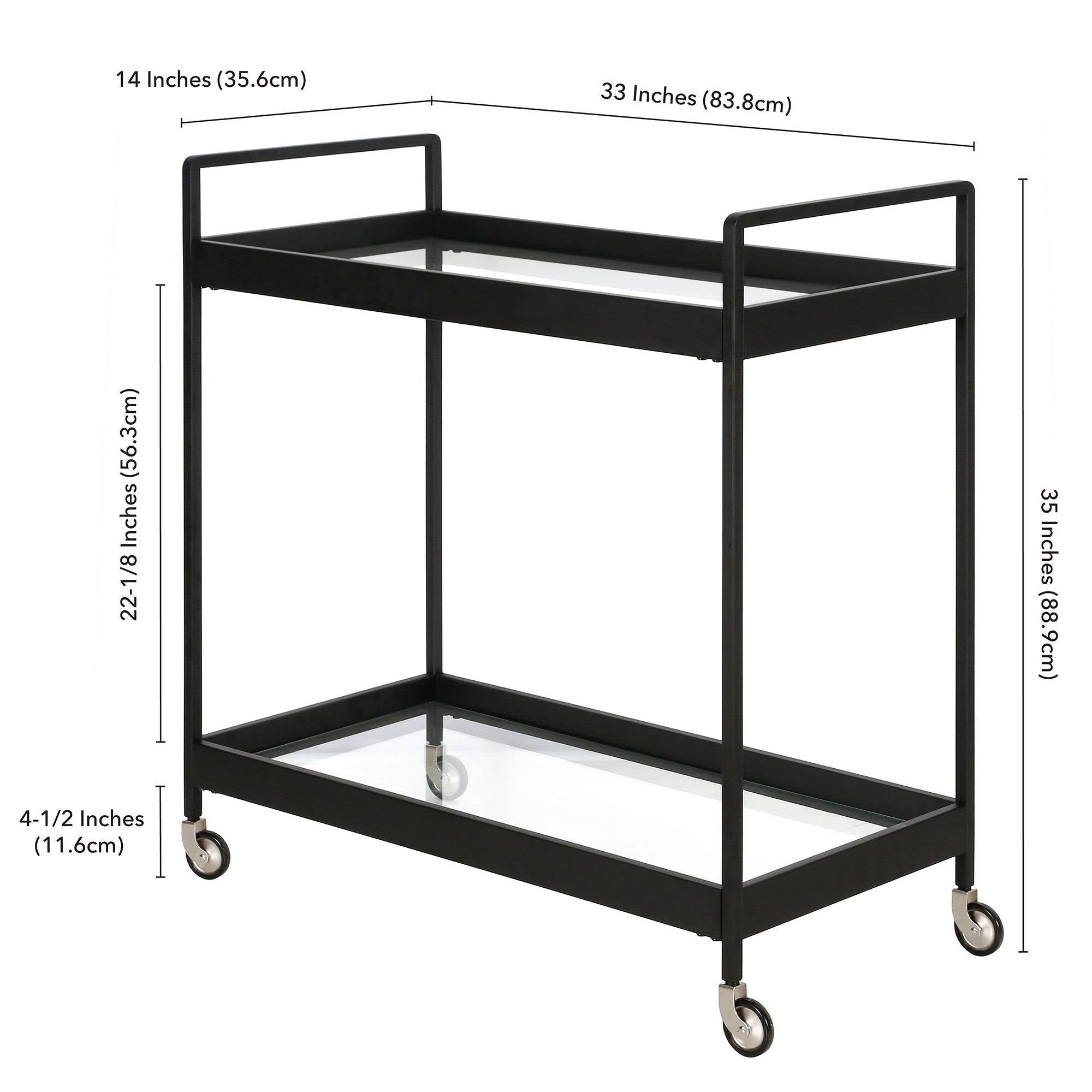 Brass Bar Cart E91963