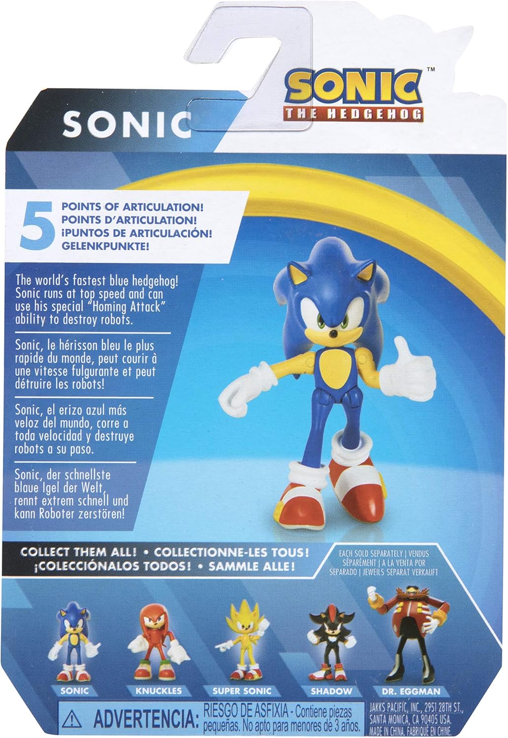 2.5 Inch Sonic Action Figure M41798