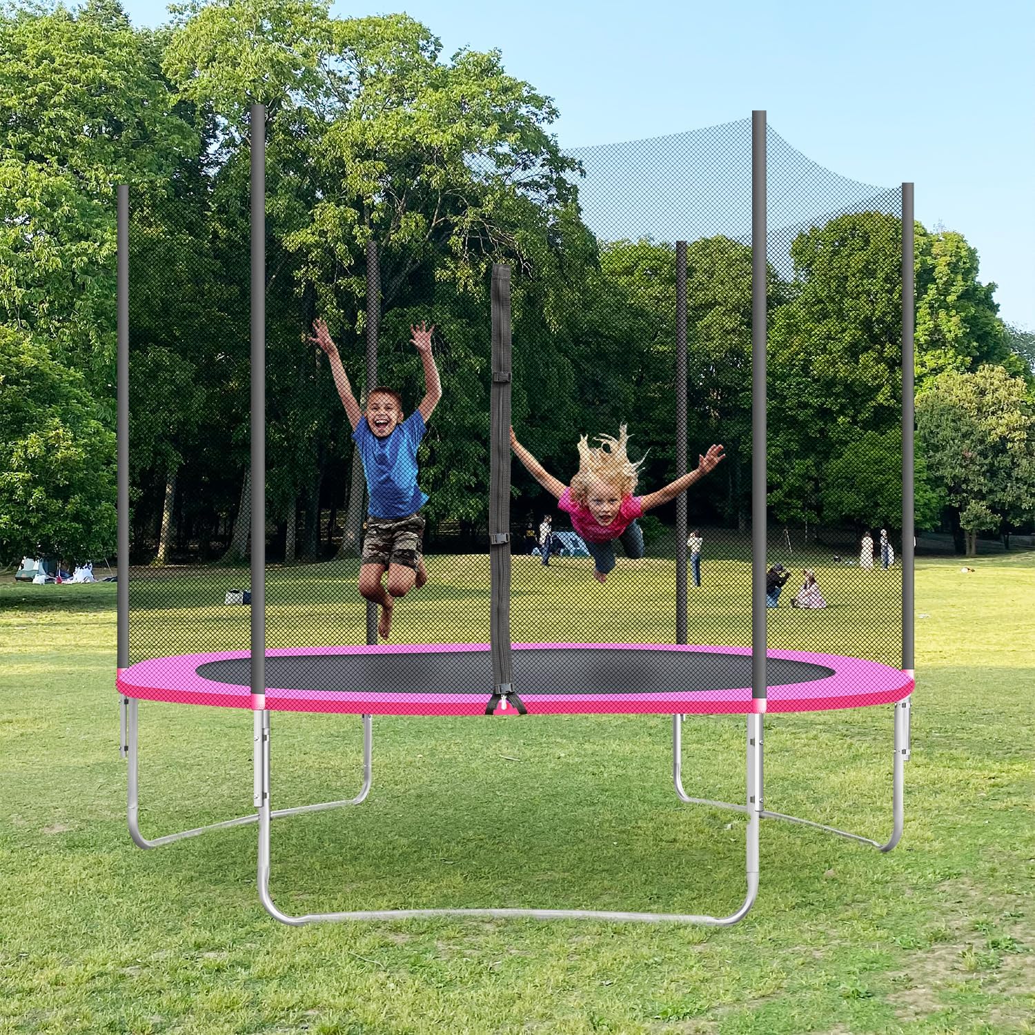 10FT Trampoline with Enclosure L24386