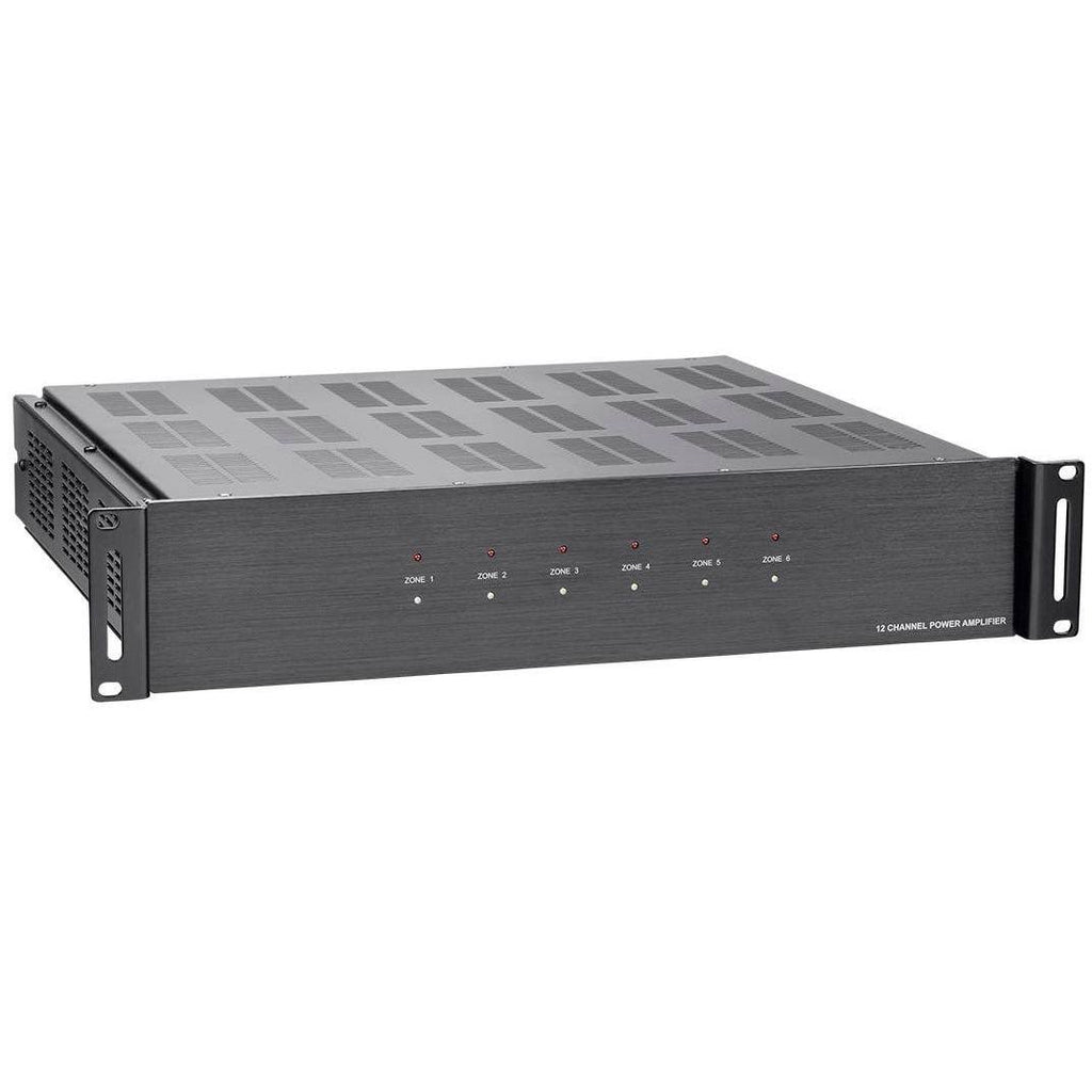 6 Zone 12 Channel Amplifier with RS232 and 70V and 4-Ohm Output Z6341