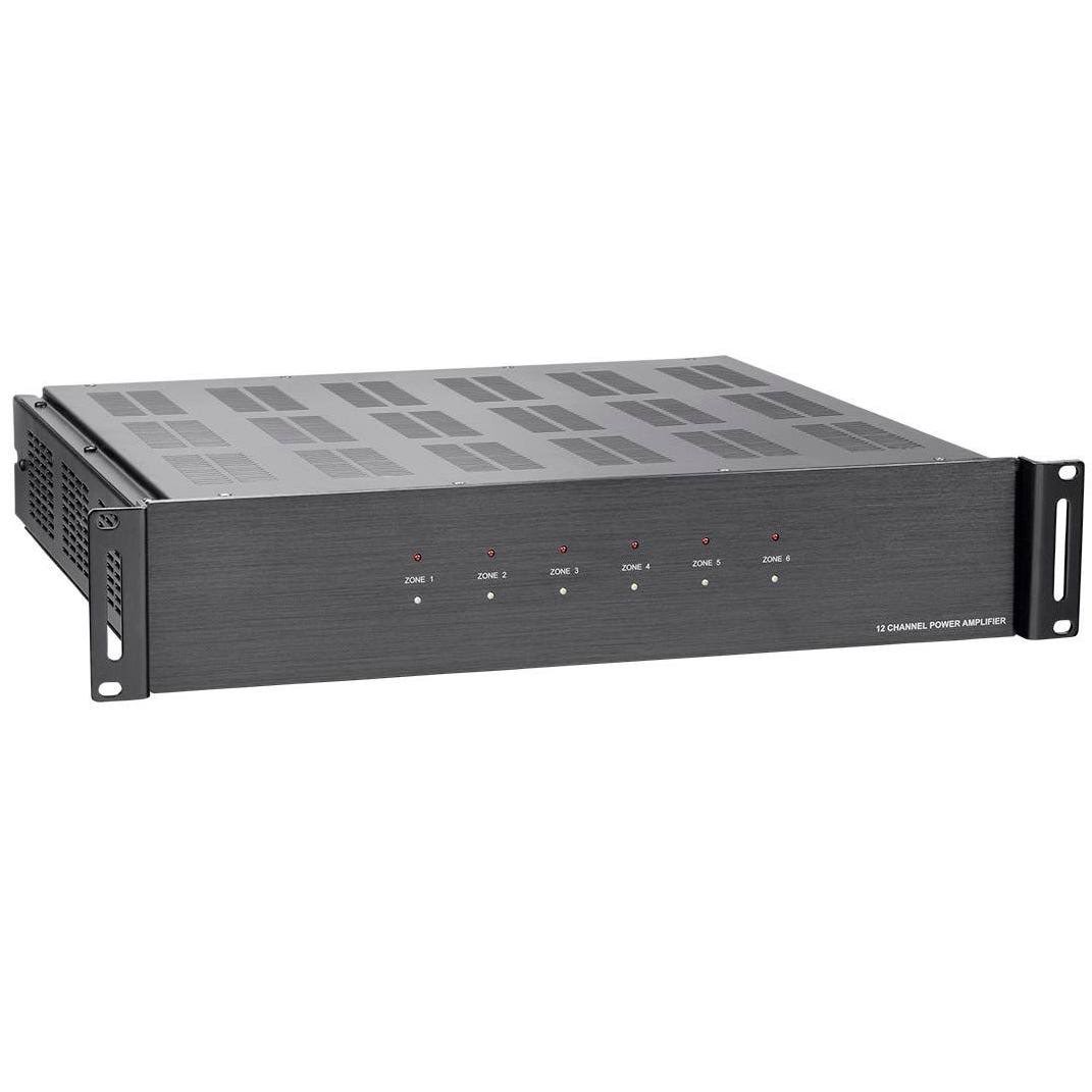 6 Zone 12 Channel Amplifier with RS232 and 70V and 4-Ohm Output Z6341