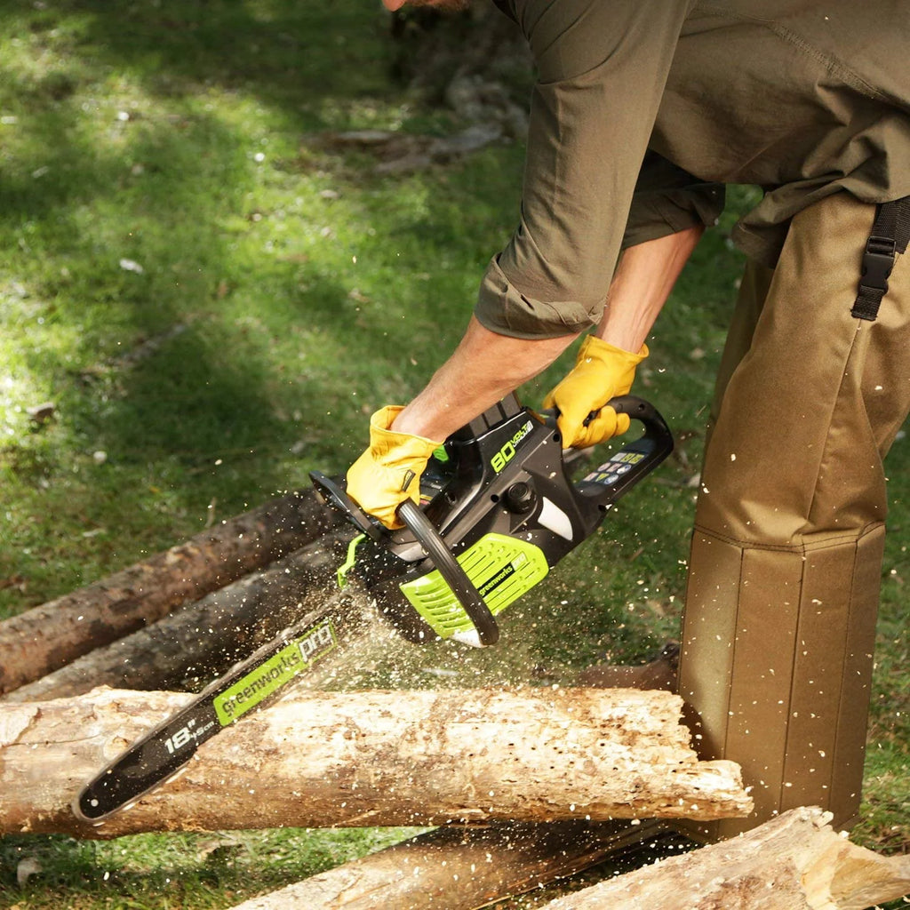 Discontinued 18-Inch 80V Cordless Lithium-Ion Chainsaw M972