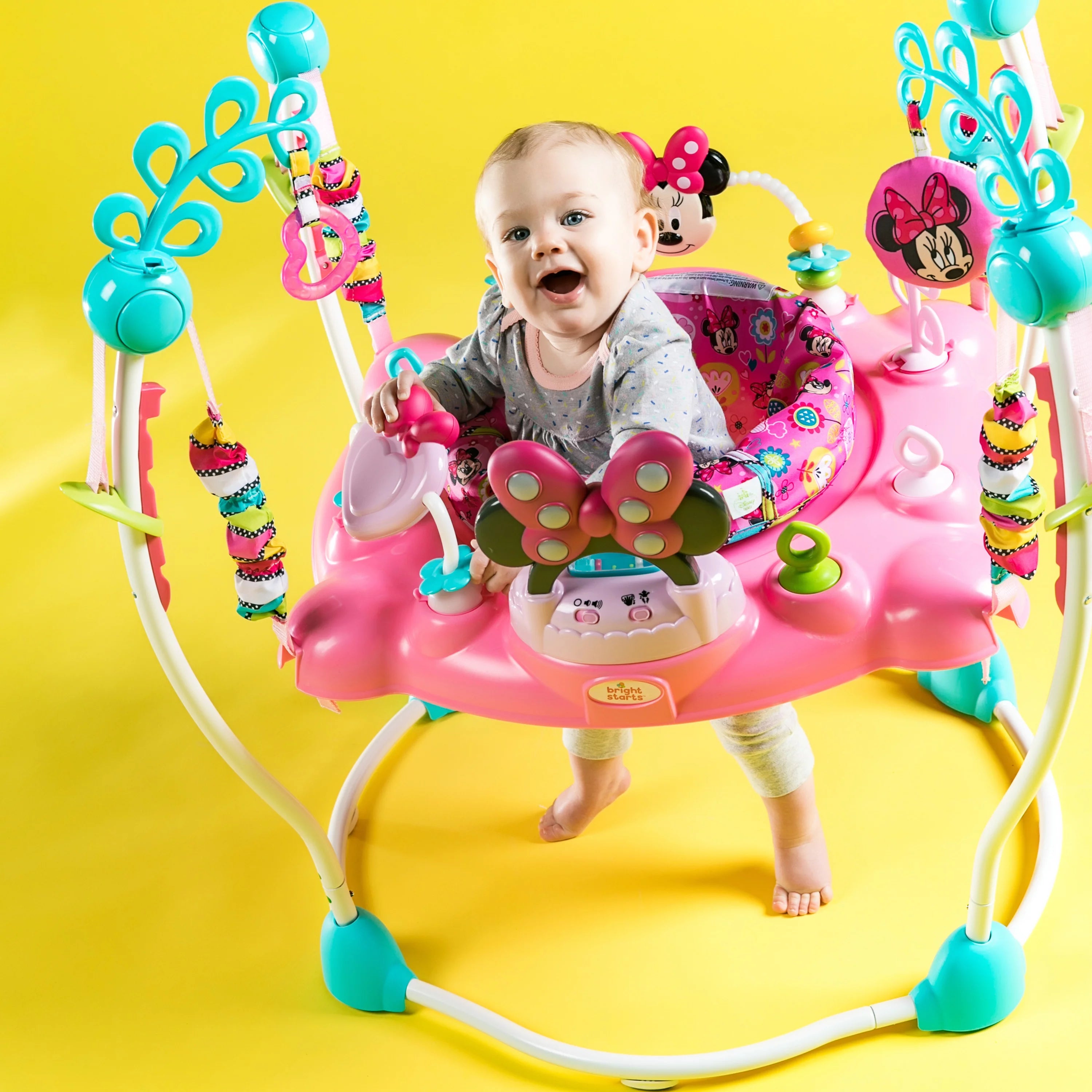 Disney Baby Minnie Mouse Activity Jumper with Lights and Melodies S59591