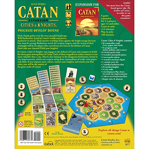 Cities & Knights Board Game Expansion Q990