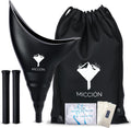 Female Urinal - Leakproof Pee Cup for Women - Reusable & Hygienic Portable Urinal Funnel, Jet Black R173540