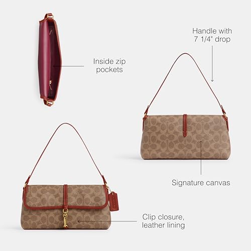 Coated Canvas Signature Bag B1385