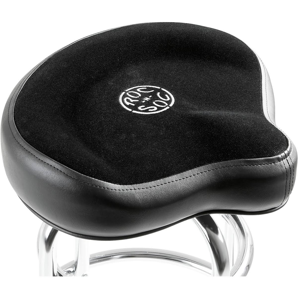 Black Tall Saddle Seat Stool E861