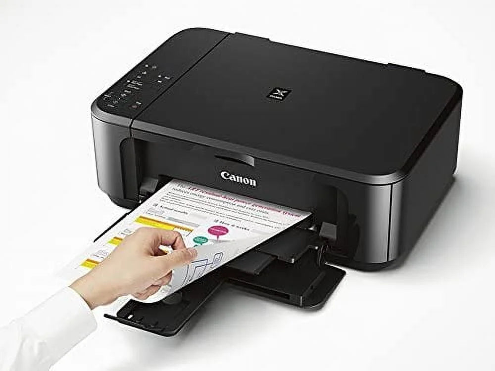 Black Wireless All-In-One Color Inkjet Printer B9833
