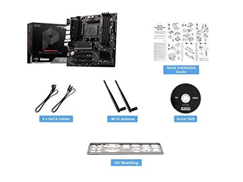 B550M Micro-ATX Motherboard with Wi-Fi F7181