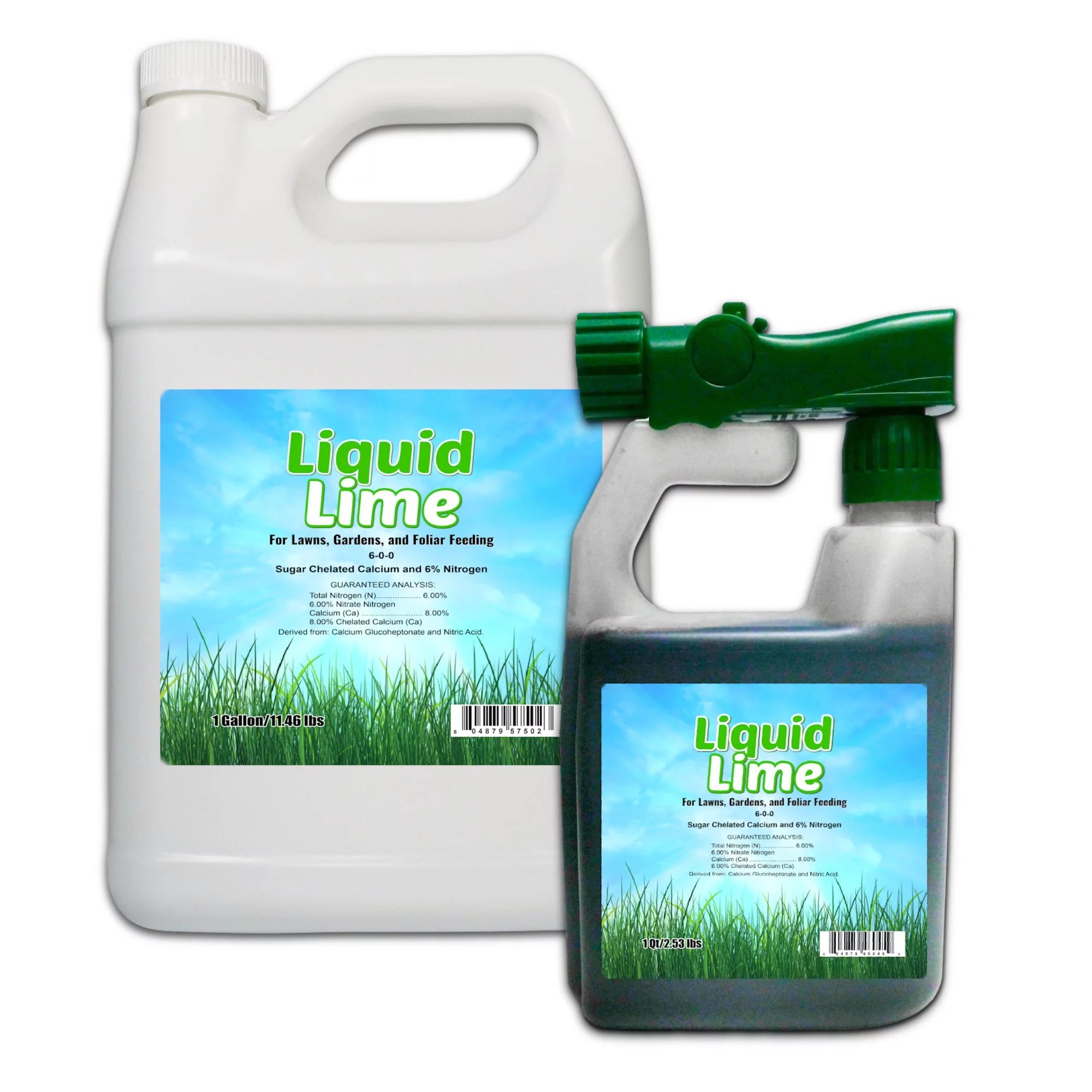 1 quart with sprayer + 1 gallon refill Liquid Lime Sugar-Chelated Calcium A5456