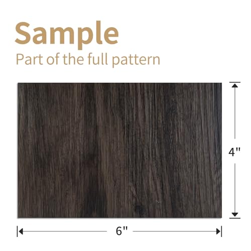 Peel and Stick Vinyl Flooring 36pcs 6"×36" Wood Effect Waterproof X872
