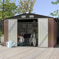 6.2x4 FT Metal Garden Storage Shed B32485