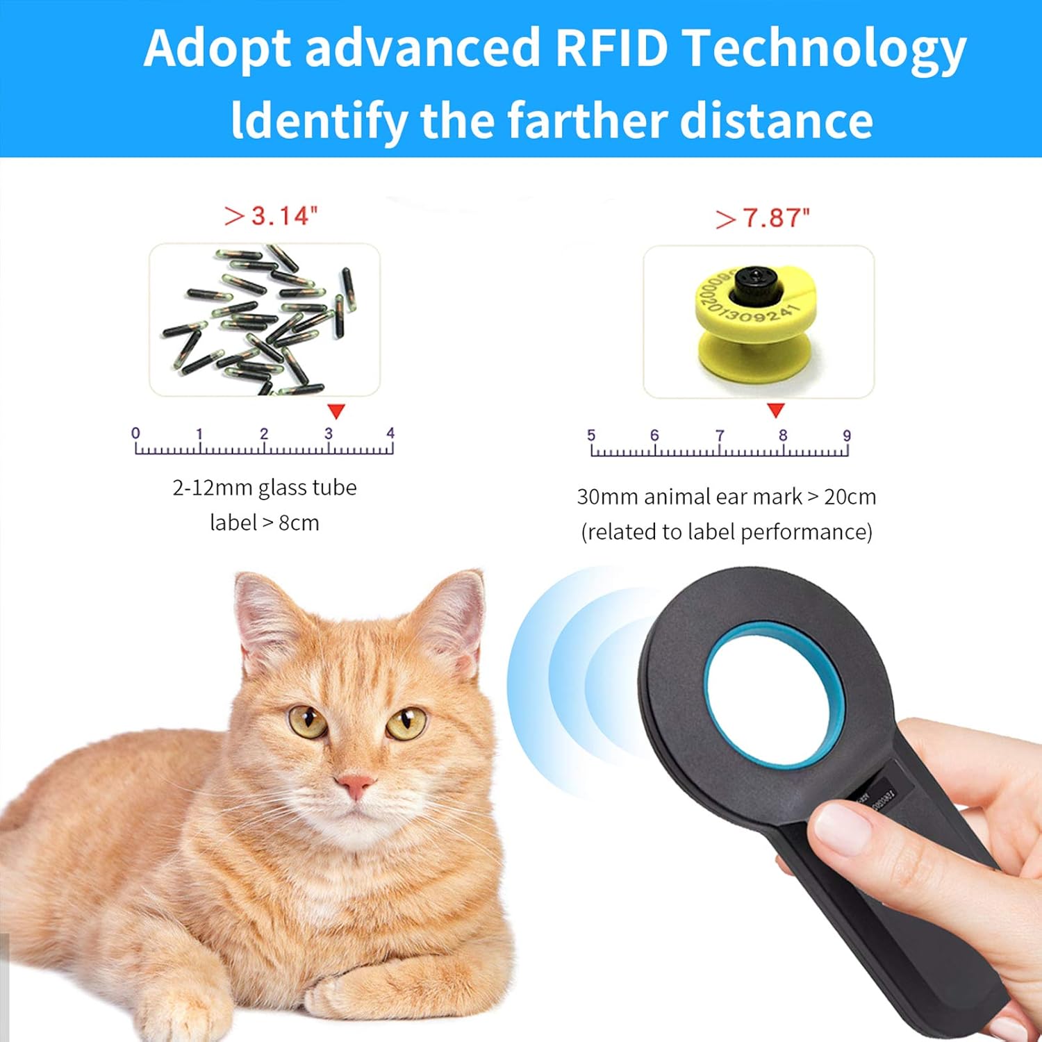 Pet Microchip Scanner Pack of 2 Q74659
