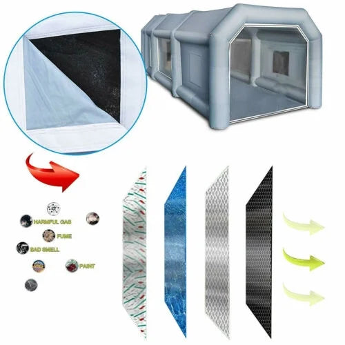 Inflatable Spray Booth Paint Tent M764