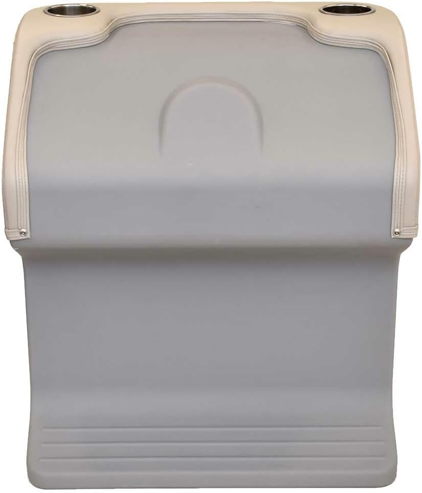 Gray Pontoon Boat Steering Console H5656