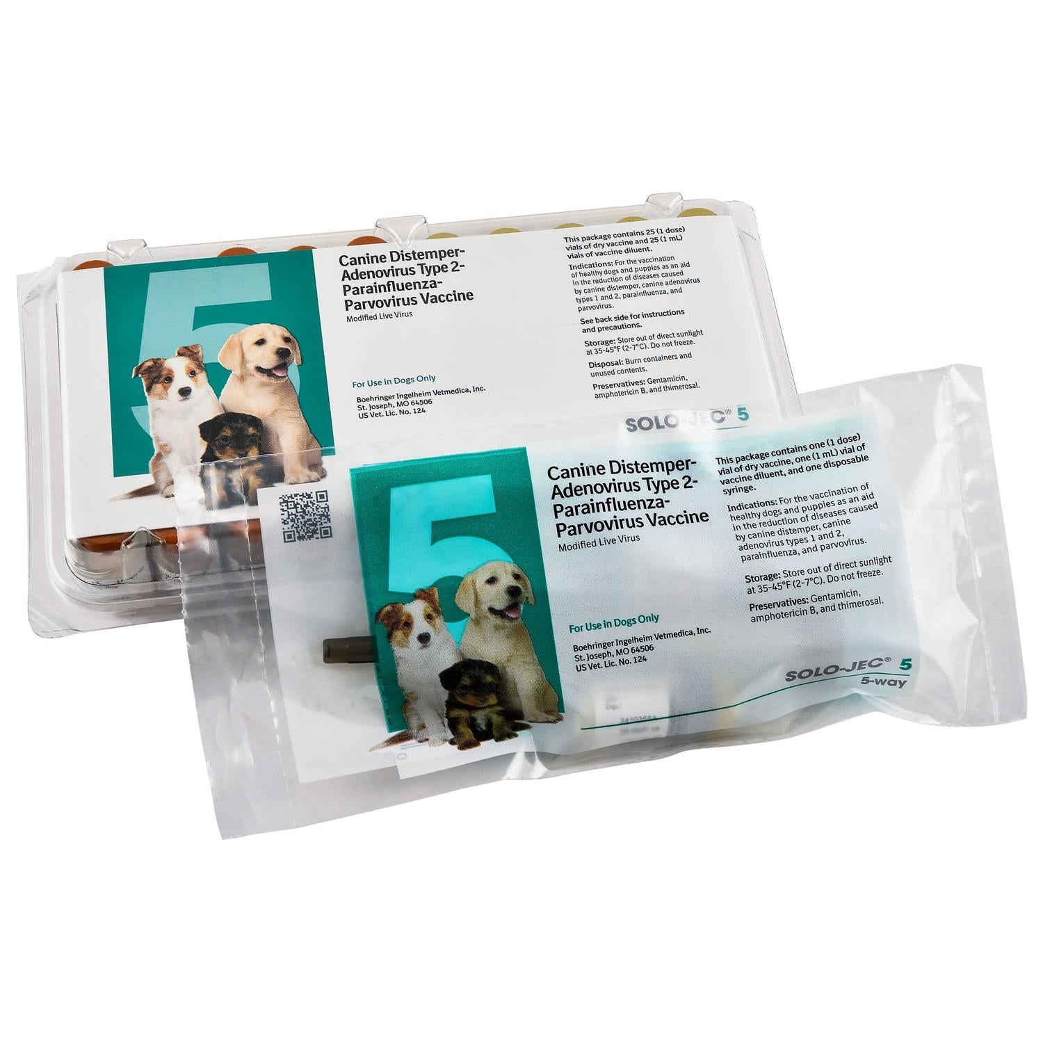 Solo-Jec 5 Vaccine for Dogs M715