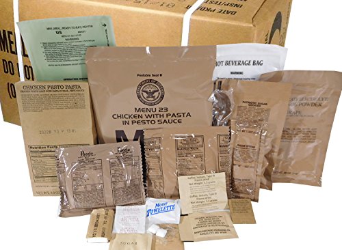MREs (Meals Ready-to-Eat) Box B, Menus 13-24 T1024