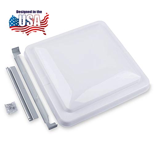 White 2 Pack RV Roof Vent Cover X1599