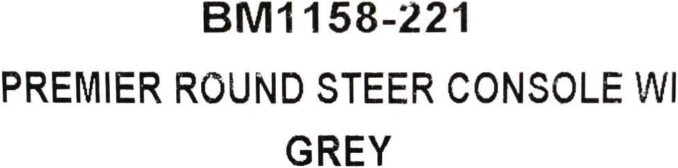 Gray Pontoon Boat Steering Console H5656