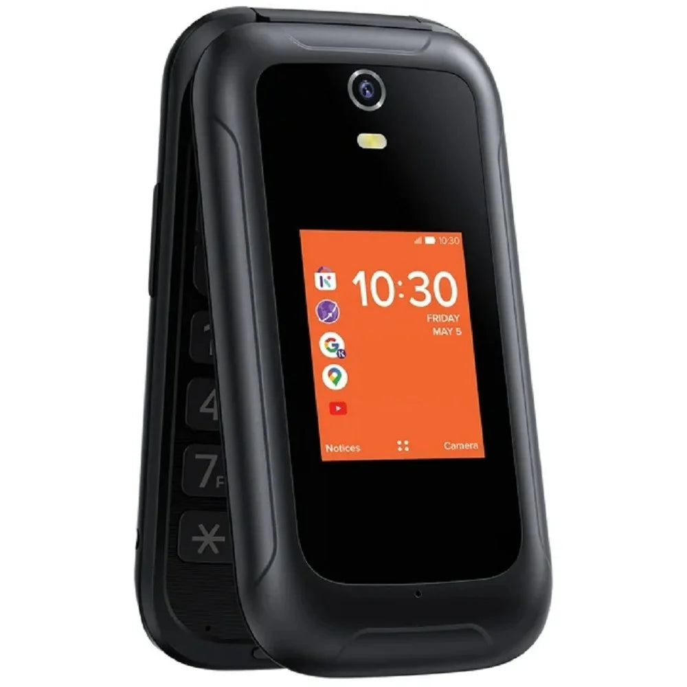 Black Flip Phone 4G LTE 5 Megapixels F242825