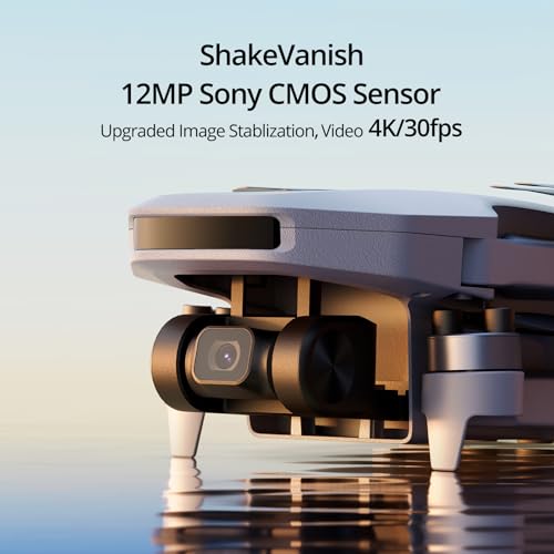 GPS Drone with 4K EIS Camera, Under 249g, 62 Mins Flight, 4KM FPV Transmission, Brushless Motor, Auto Return, Lightweight Foldable Drone I572886