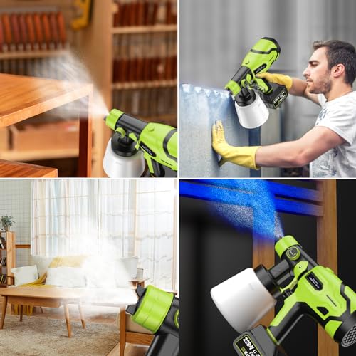 Cordless Brushless Paint Sprayer for 21V Max Battery (2 Battery Included) P253366