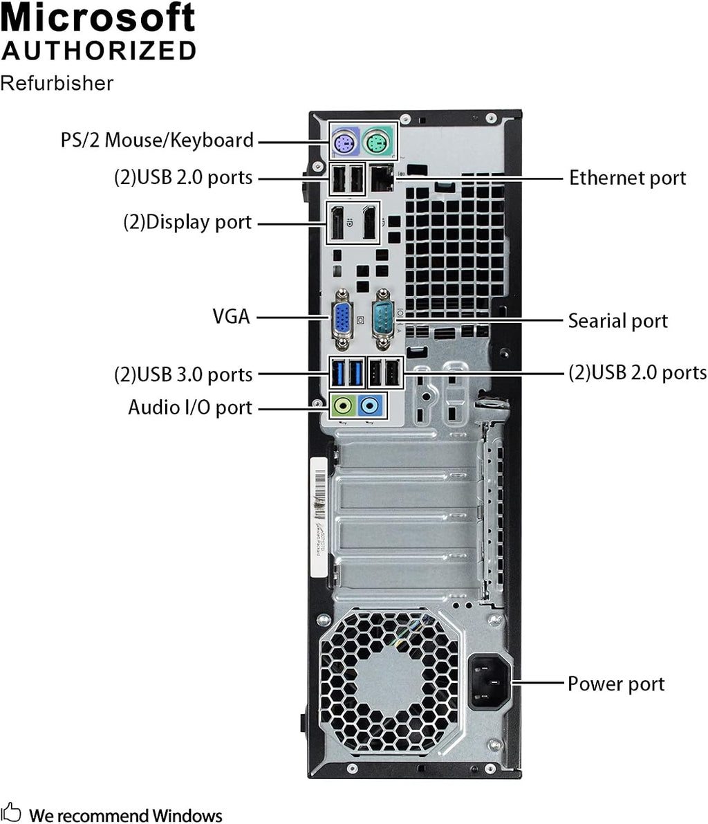 Intel Core i3-4130 3.4 GHz 8GB RAM 500GB HDD Desktop Computer M1638