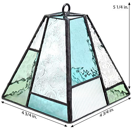 Tiffany Styled Stained Glass Accent Night Light Table Top Lamp I9641