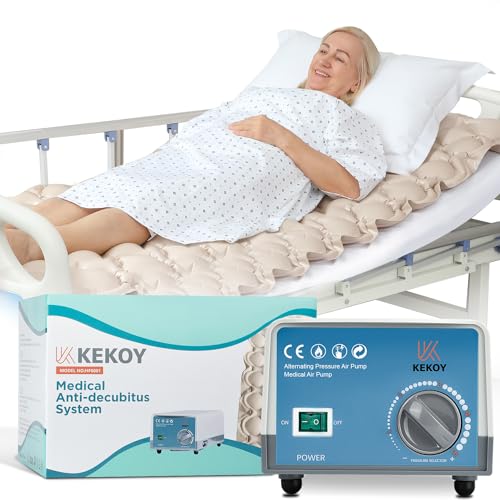 Alternating Air Pressure Mattress Topper with Waterproof Pump A43301