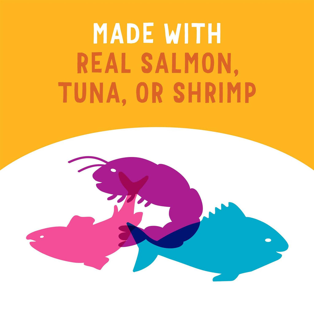 Grain Free Wet Cat Food Variety Pack with Salmon Tuna or Shrimp U759