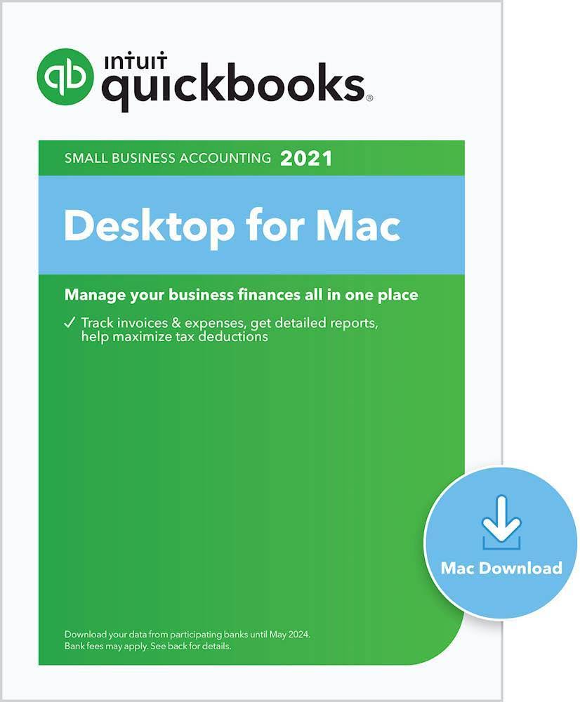 QuickBooks Desktop 2021 - Mac [Digital] N183146