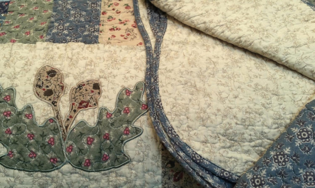 All Cotton 3 Piece Queen Quilt Set U91367