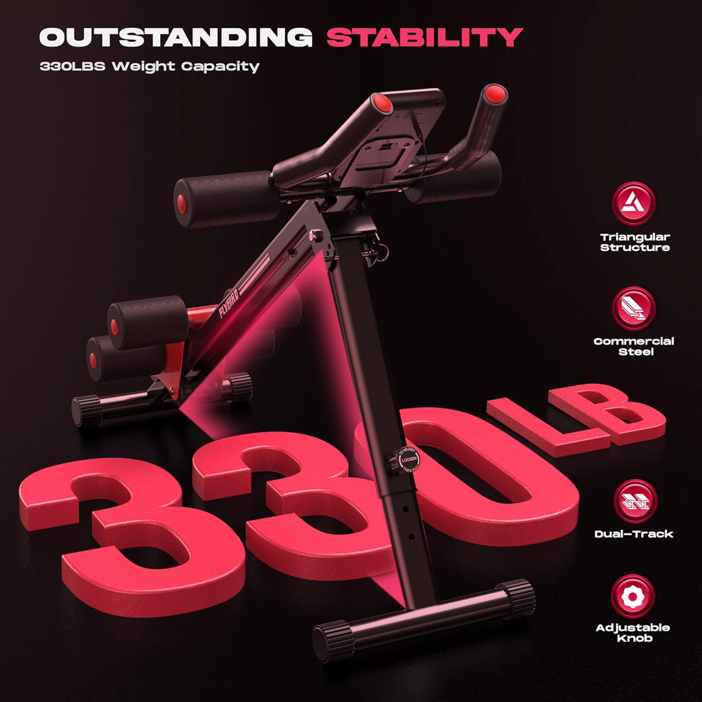 Adjustable Foldable Ab Machine L3677