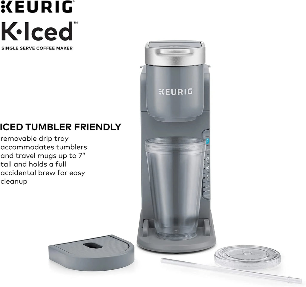 Gray Single Serve Coffee Maker V84129