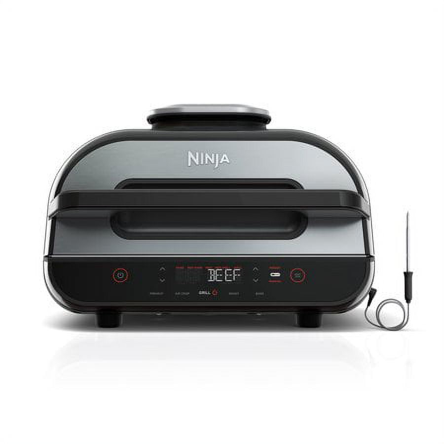 Open Box Smart XL 4 in1 Indoor Grill Air Fryer - Gray M3975
